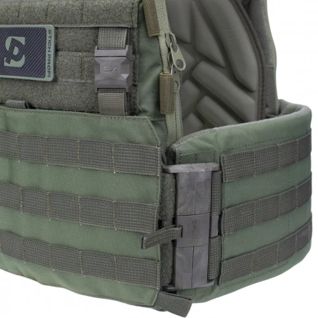 Плитоносец Stich Defense mod.5 (бандаж 50-54)+баллистика (550 м/с)(Дым) фото 4