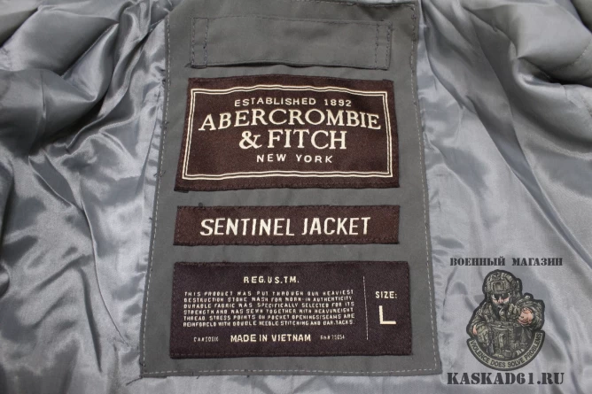 Куртка Abercrombie & Fitch Sentinel Jacket (серый) фото 6