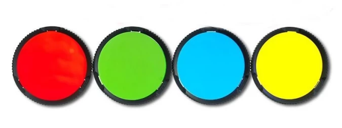 Фильтр Bronte для фонаря средний (синий) фото 1