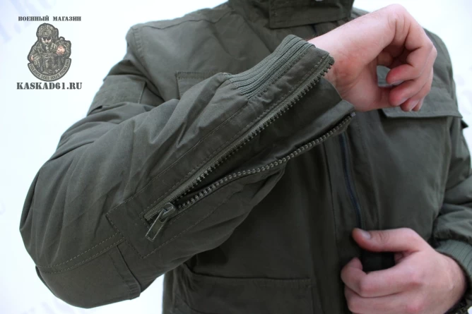 Куртка Abercrombie & Fitch Sentinel Jacket (олива) фото 5