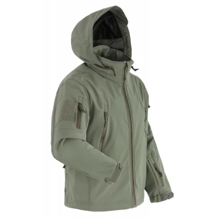 Куртка ветровлагозащитная Soft-Shell Якутск (олива) фото 1