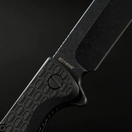 Нож складной Daggerr Toothpick All Black Discover Line (FRN, 8Cr14Mov) фото 5