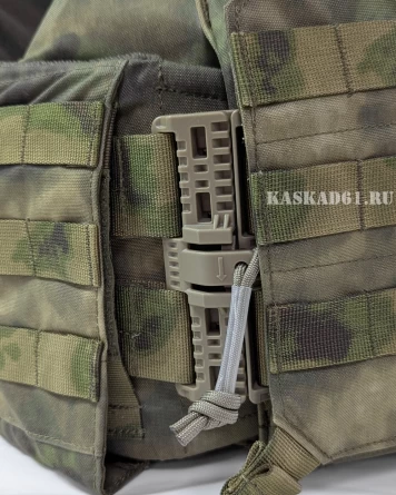 Корсетный бронежилет STRIKE с быстросбросами Woojin (баллистика Бр1, С2)(A-TACS FG) фото 7