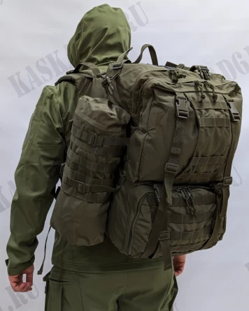 Рюкзак рейдовый армейский Спрут (70 литров)(олива) фото 5