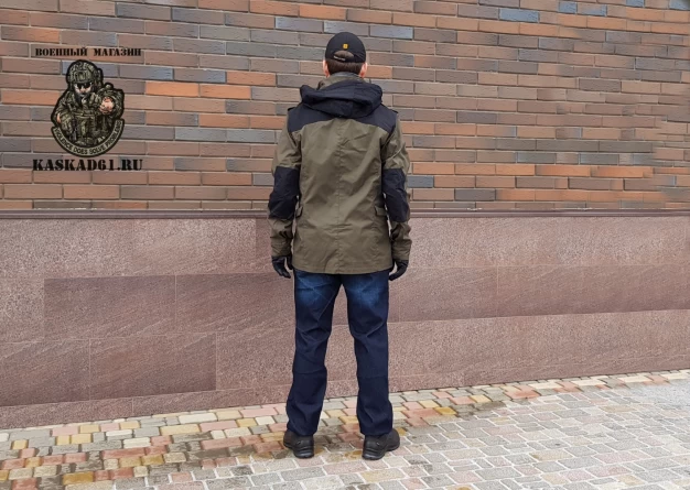Куртка Helikon Covert M-65 Jacket (Taiga Green/Black) фото 2