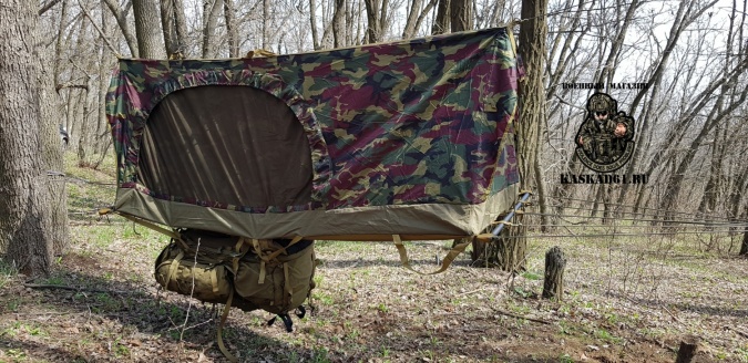 Гамак-палатка армейская для СНП армии РФ (камуфляж) фото 3