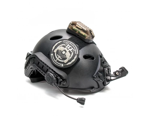 Сигнальный маяк на шлем (Красный) фото 4