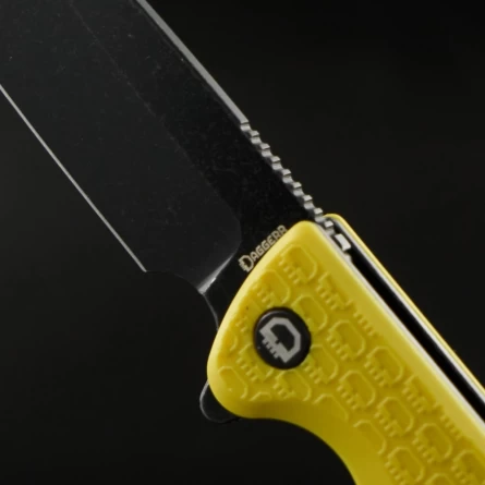 Нож складной Daggerr Shogun Yellow BW Discover Line (FRN, 8Cr14Mov) фото 5