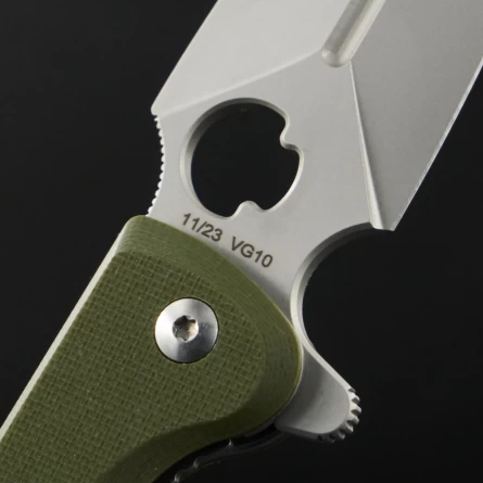Нож складной Daggerr Arrow Olive BB (G10, VG10) фото 5