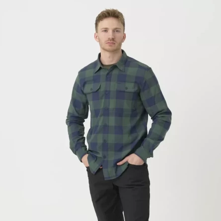 Рубашка Helikon Greyman NS Shirt (Moss Green Checkered) фото 1