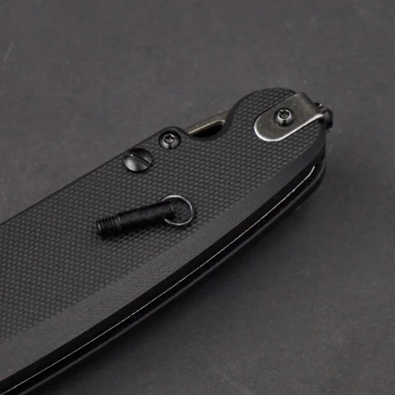 Нож складной Daggerr Parrot All Black 3.0 BW (G10, D2) фото 6