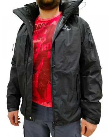 Куртка зимняя (7 слой)(Черный) фото 8