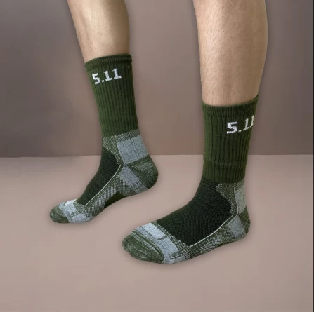 Носки трекинговые 5.11 (хаки)(39-44) фото 2