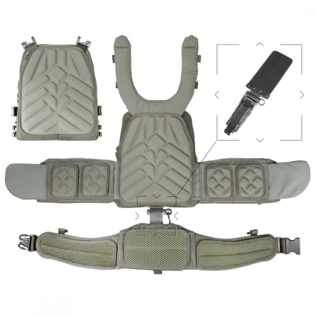 Плитоносец Stich Defense mod.4 (бандаж 80см)+баллистика (550 м/с)(Multicam) фото 8
