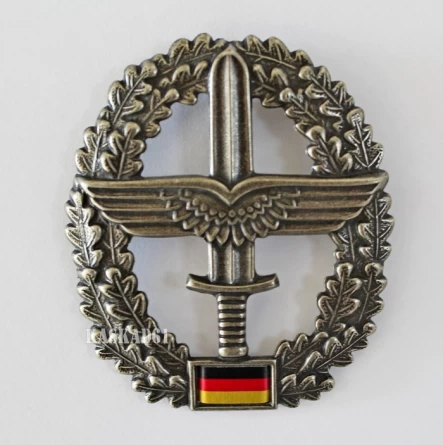 Эмблема беретная армейской авиации BW (металл) фото 1