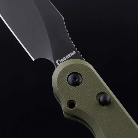 Нож складной Daggerr Parrot Green 3.0 BW (G10, D2) фото 6