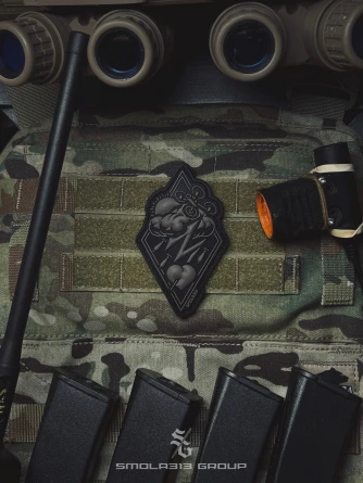 Патч SMOLA313 GROUP Гроза Ромб фото 1