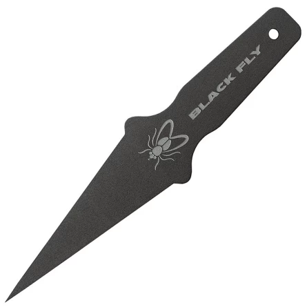 Нож с фиксированным клинком Cold Steel Black Fly, CS_80STMA (сталь рессорная) фото 1