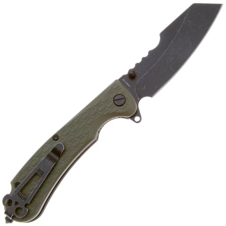 Нож складной Daggerr Rhino Olive BW (FRN, 8Cr14MoV) фото 2
