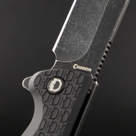 Нож складной Daggerr Finka All Black Discover Line (FRN, 8Cr14Mov) фото 5