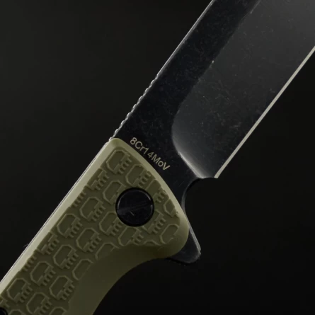 Нож складной Daggerr Toothpick Olive BW Discover Line (FRN, 8Cr14Mov) фото 5