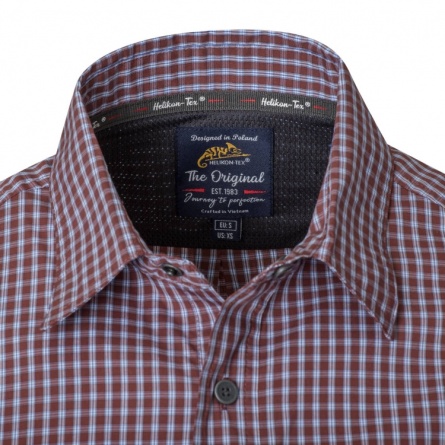 Рубашка Helikon Covert Concealed Carry Shirt (Scarlet Flame Checkered) фото 6