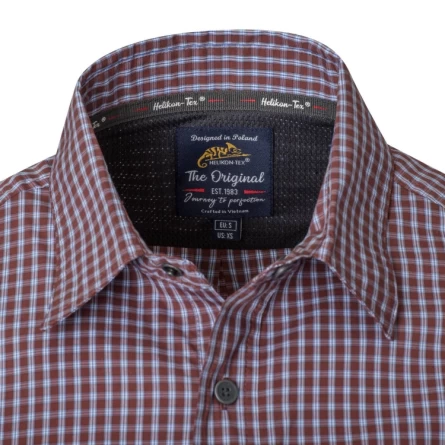 Рубашка Helikon Covert Concealed Carry Shirt (Scarlet Flame Checkered) фото 6