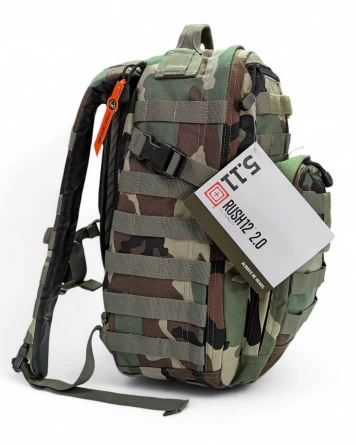 Рюкзак 5.11 Rush 12 2.0 Backpack (24 L)(Woodland Camo) фото 2