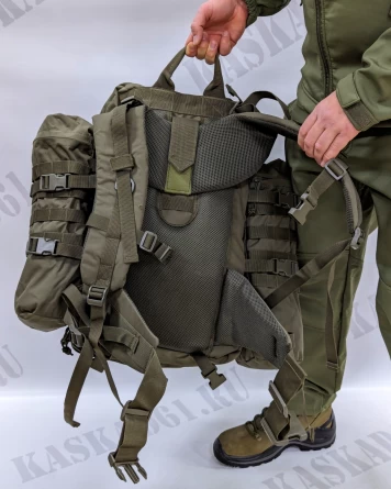 Рюкзак рейдовый армейский Спрут (70 литров)(олива) фото 4