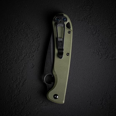 Нож складной Daggerr Sting Olive BW (G10, D2) фото 5