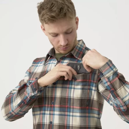 Рубашка Helikon Greyman NS Shirt (Moss Green Checkered) фото 4