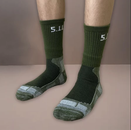 Носки трекинговые 5.11 (хаки)(39-44) фото 1