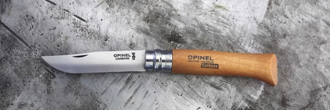 Нож Opinel №8 (углеродистая сталь ХС90, рукоять бук) фото 2