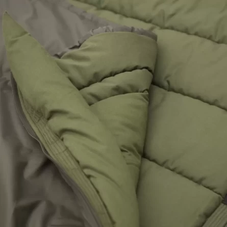 Спальный мешок-одеяло с сеткой от москитов Carinthia U200J (олива) фото 5