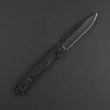Нож складной Daggerr Harpoon All Black Discover Line (FRN, 8Cr14Mov) фото 2