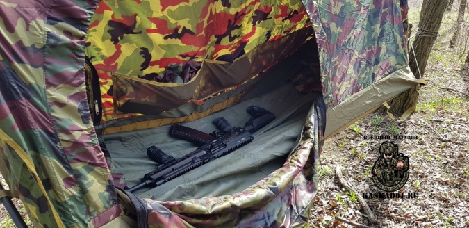 Гамак-палатка армейская для СНП армии РФ (камуфляж) фото 7