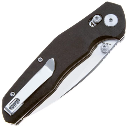 Нож складной Bestech Knives Ronan, BMK02A (черный, сталь 14C28N) фото 4