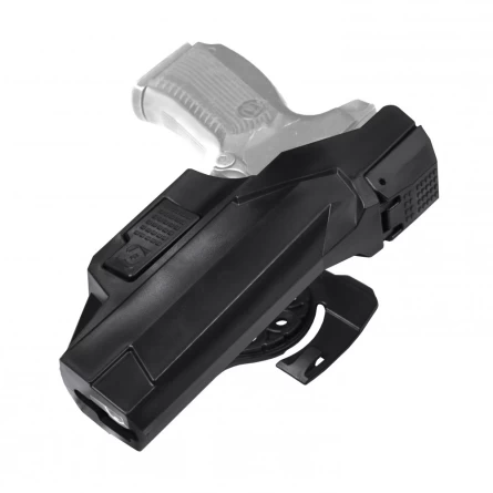 Кобура Альфа-2 Ярыгин с креплением краб (черный) фото 4