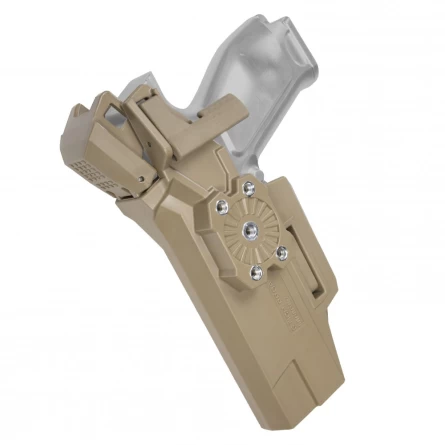 Кобура Альфа-2 Лебедев компактный (ПЛК) с поясным креплением (олива) фото 2