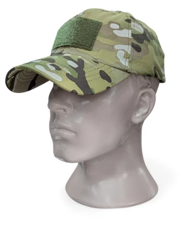 Бейсболка тактическая перфорированная (Мультикам) фото 1