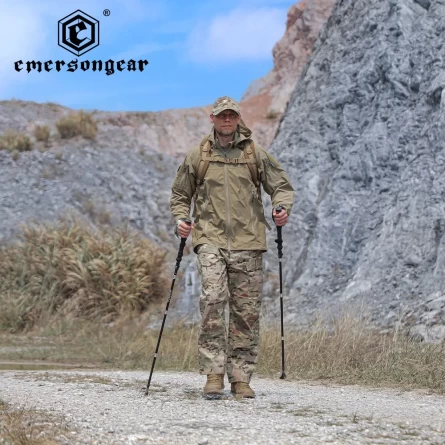 Куртка EmersonGear Blue Label Falco Lightweight Jacket (Khaki) фото 6