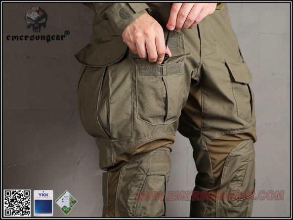 Брюки тактические EmersonGear G3 Tactical Pants (Ranger Green) фото 9